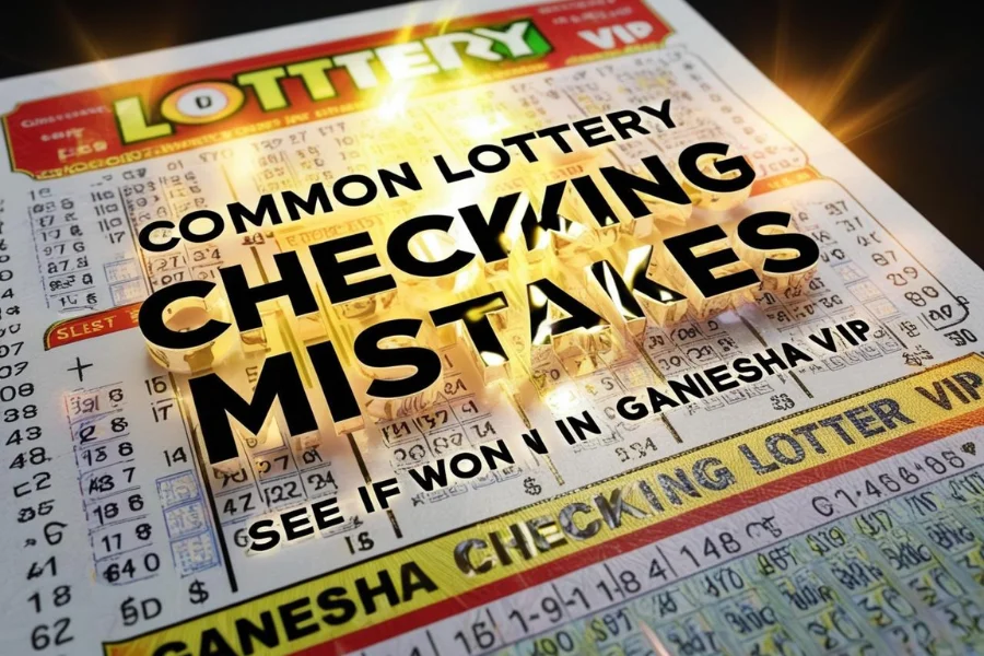 Lottery Checking Mistakes